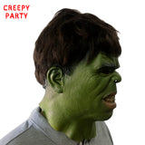 The Hulk Masks Men's Scary Full Face Latex Mask Superhero Movie Realistic Cosplay Party Mask for Halloween Costume Props