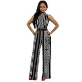 Wide Leg Jumpsuit Overalls Belted Jumpsuit