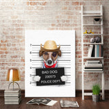 Frameless Cartoon Oil Canvas Painting