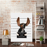 Frameless Cartoon Oil Canvas Painting