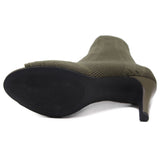 Women Pumps 2018 Fashion Slip On Peep Toe High Heels Shoes Women Thin Heels Stretch Fabric Pumps Women Socks 8.5cm Heel Pumps