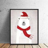 Cartoon Character Frame less Oil Wall Art Canvas Painting