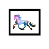 Cartoon Character Frame less Oil Wall Art Canvas Painting