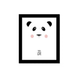 Cartoon Character Frame less Oil Wall Art Canvas Painting