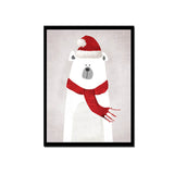 Cartoon Character Frame less Oil Wall Art Canvas Painting